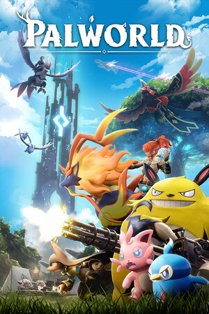Illustration officielle du jeu Palworld